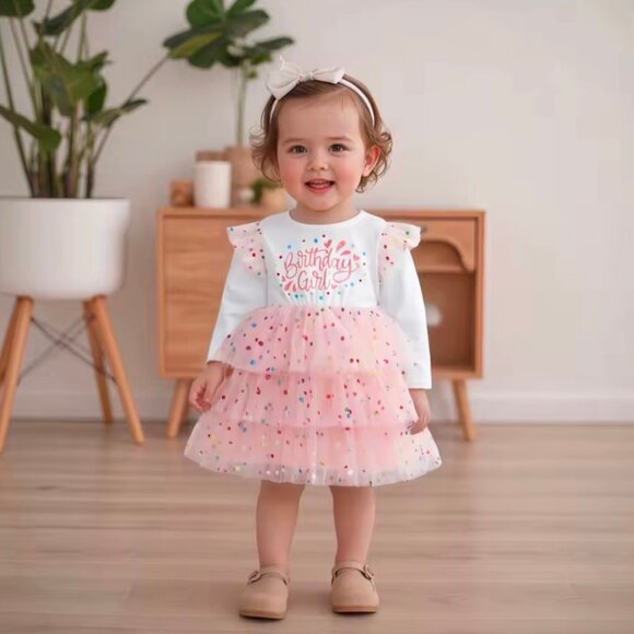 Cocomelon Dress Smash Cake Coco Melon First Birthday Long Sleeve Clothes - Picture 7 of 7